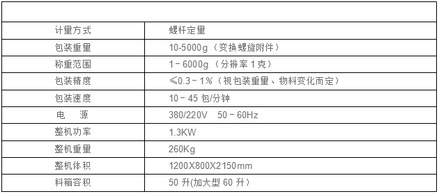 小型粉末包装机